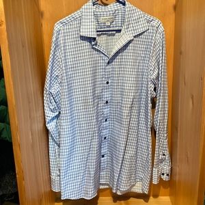 Harry Rosen mens dress shirt. 18L slim fit